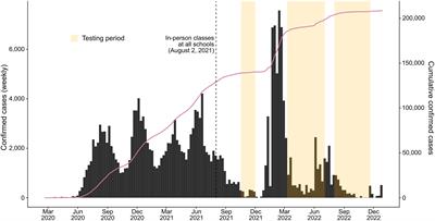 Seroprevalence of antibodies against SARS-CoV-2 in the school community in Campo Grande, state of Mato Grosso do Sul, Brazil, October 2021–November 2022